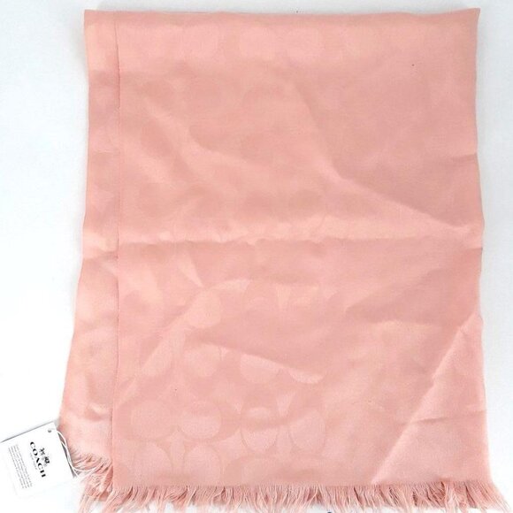 NWT Coach Signature C Wrap Blush - Picture 1 of 6